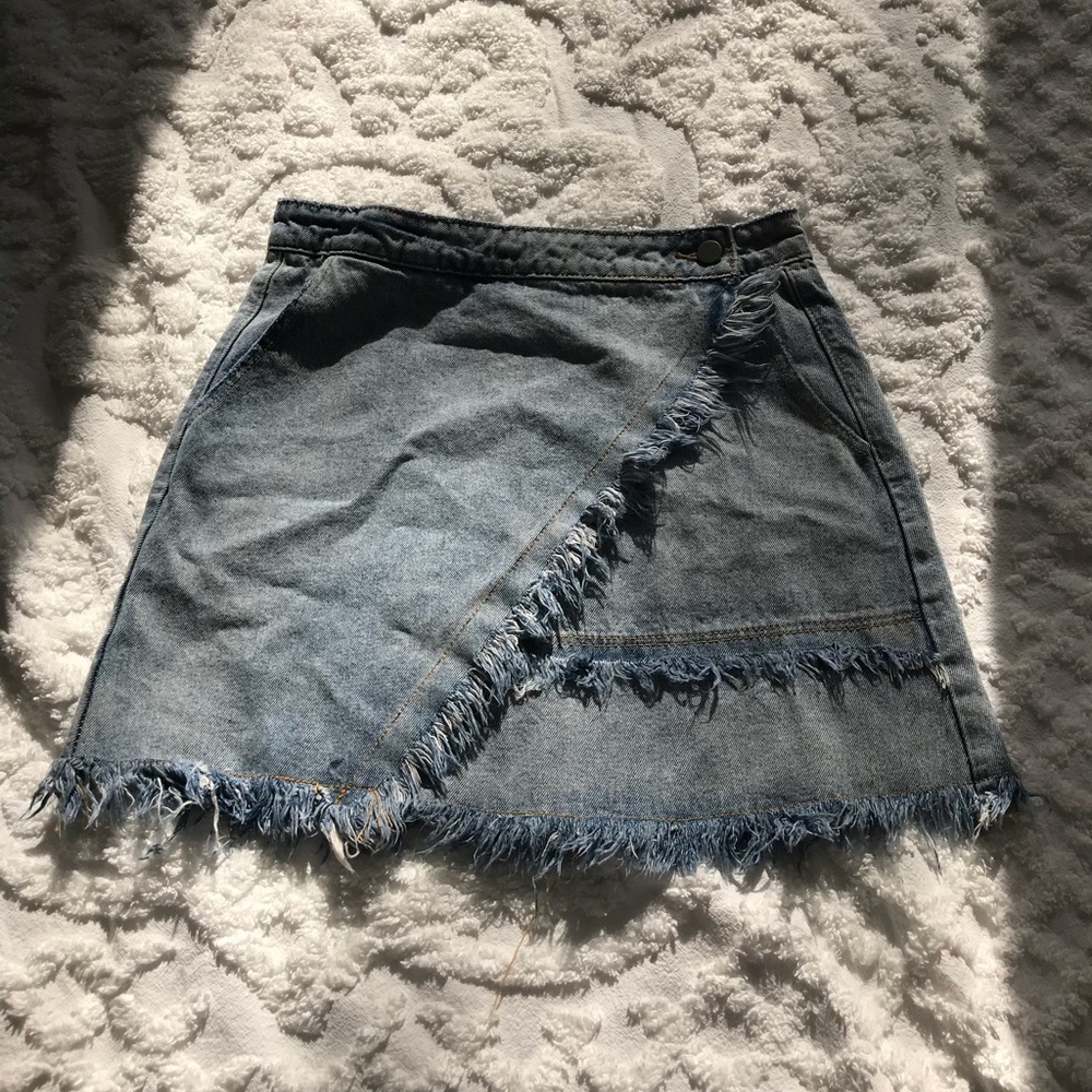 Denim skirt